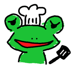 ribbitfrog sticker #4404846