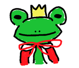 ribbitfrog sticker #4404849