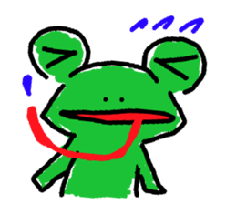 ribbitfrog sticker #4404851