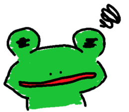 ribbitfrog sticker #4404853