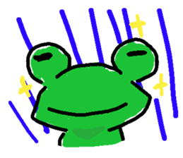 ribbitfrog sticker #4404858