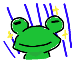 ribbitfrog sticker #4404858