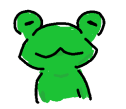 ribbitfrog sticker #4404866