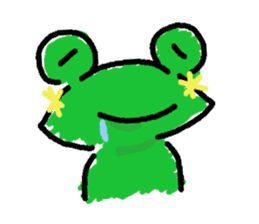 ribbitfrog sticker #4404870