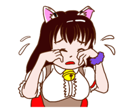 Cat girls Stickers sticker #4405002