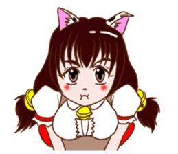 Cat girls Stickers sticker #4405005