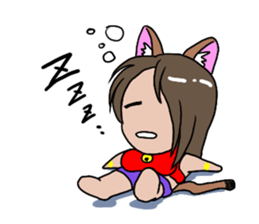 Cat girls Stickers sticker #4405018