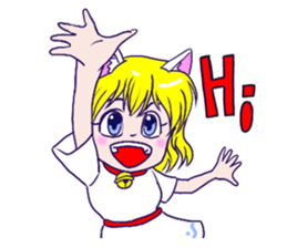 Cat girls Stickers sticker #4405019