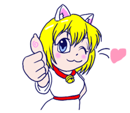 Cat girls Stickers sticker #4405022