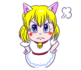 Cat girls Stickers sticker #4405028