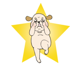 THE PLUMP DOG sticker #4405054