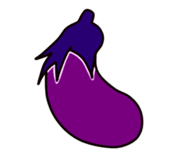 Eggplant Sticker sticker #4405111