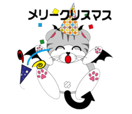 Angels and Demons? ! Tweets Scottish-cat sticker #4405674