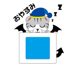 Angels and Demons? ! Tweets Scottish-cat sticker #4405677