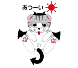 Angels and Demons? ! Tweets Scottish-cat sticker #4405688