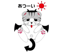 Angels and Demons? ! Tweets Scottish-cat sticker #4405688