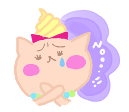 Cute cat TROIS sticker #4406357