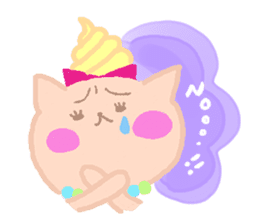 Cute cat TROIS sticker #4406357