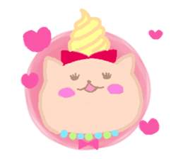 Cute cat TROIS sticker #4406360