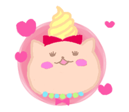 Cute cat TROIS sticker #4406360