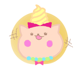 Cute cat TROIS sticker #4406361