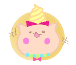 Cute cat TROIS sticker #4406361