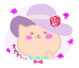 Cute cat TROIS sticker #4406368