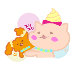 Cute cat TROIS sticker #4406377