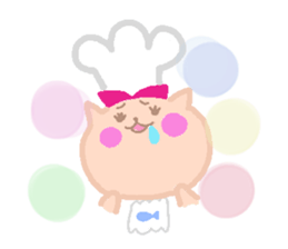 Cute cat TROIS sticker #4406384