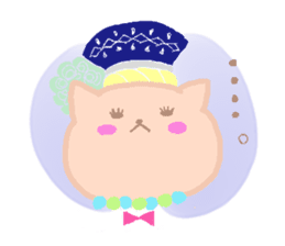 Cute cat TROIS sticker #4406385