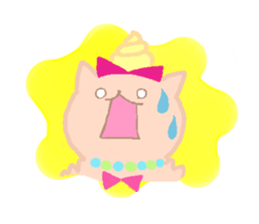 Cute cat TROIS sticker #4406387