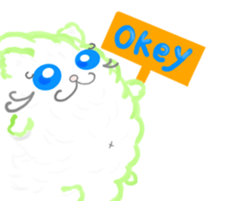 Round of Cat sticker #4406552