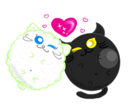 Round of Cat sticker #4406553