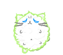 Round of Cat sticker #4406555