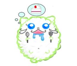 Round of Cat sticker #4406558