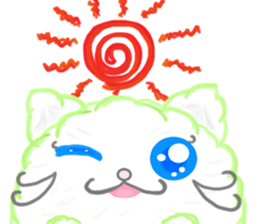 Round of Cat sticker #4406560