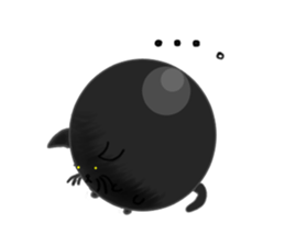 Round of Cat sticker #4406568