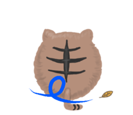 Round of Cat sticker #4406569