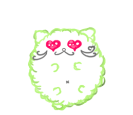 Round of Cat sticker #4406570