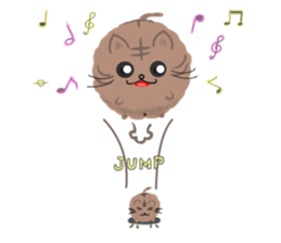 Round of Cat sticker #4406572