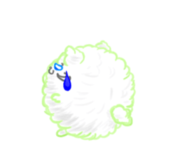 Round of Cat sticker #4406574