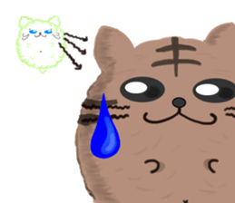 Round of Cat sticker #4406575