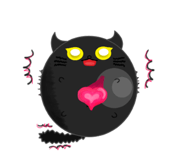 Round of Cat sticker #4406578