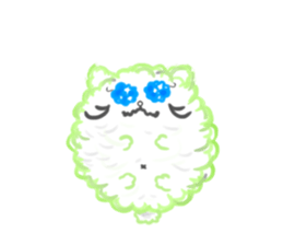 Round of Cat sticker #4406580