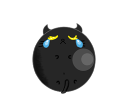 Round of Cat sticker #4406581