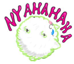 Round of Cat sticker #4406587