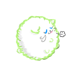 Round of Cat sticker #4406589