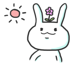 Glib rabbit sticker #4406653