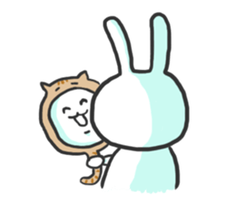 Glib rabbit sticker #4406665