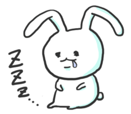 Glib rabbit sticker #4406668